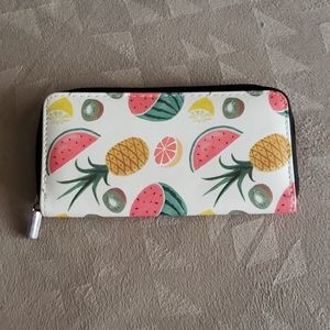 Fruity Clutch Wallet